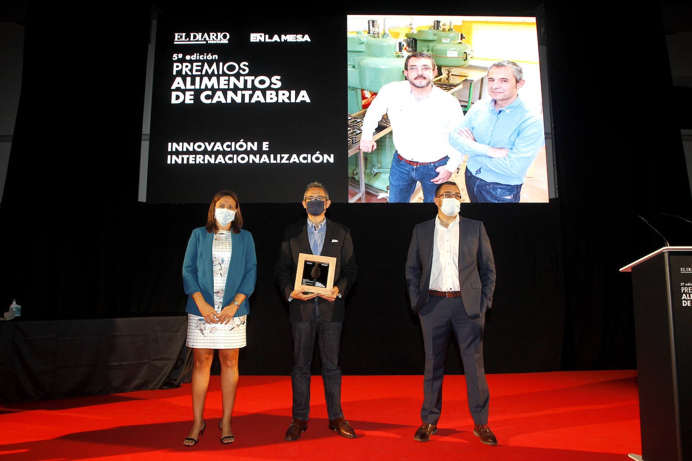 Los Premios Alimentos de Cantabria se entregaron este miércoles en Torrelavega.