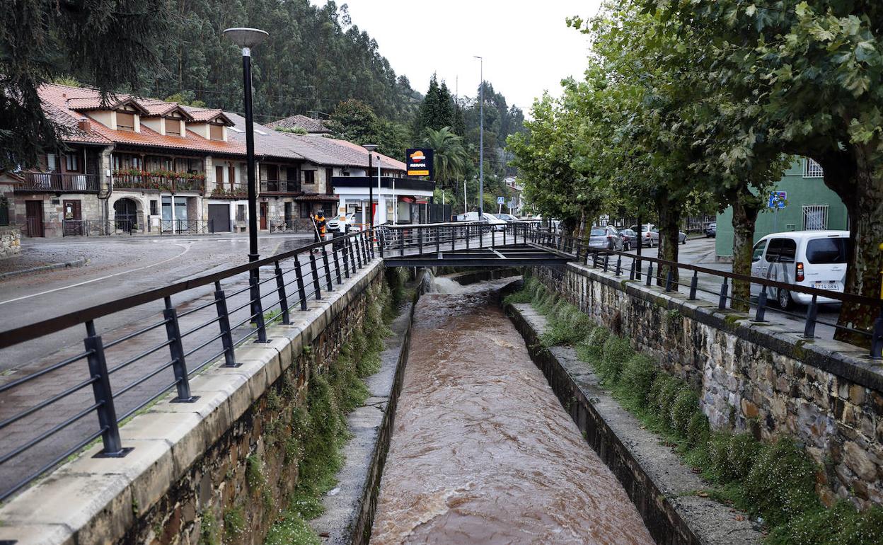 Imagen tomada este viernes en Cabezón de la Sal.