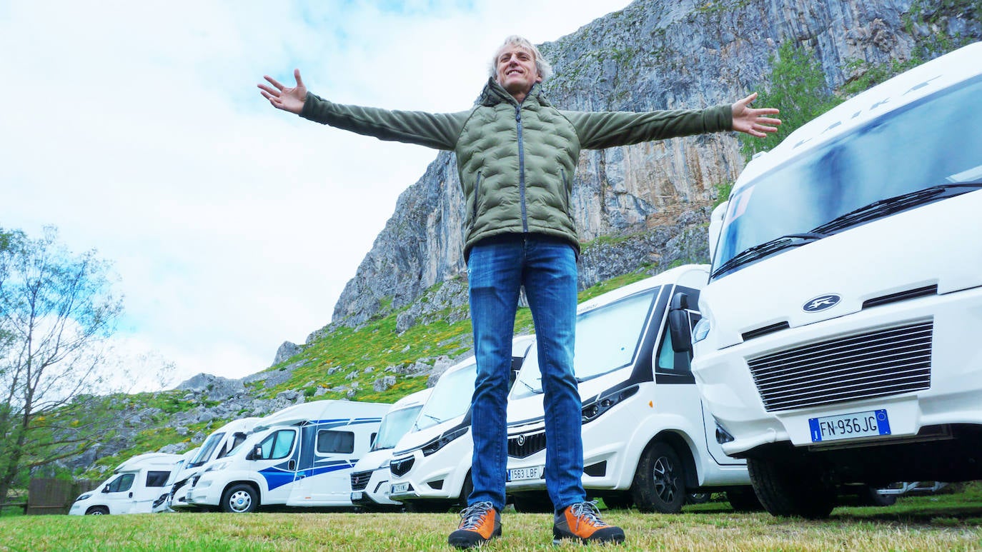 Jesús Calleja, en 'Volando voy'.