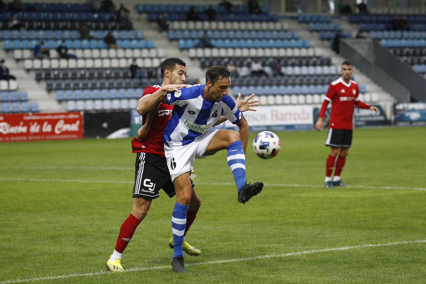 La Gimnástica cayó ante el Burgos en el partido de presentación del equipo torrelaveguense.