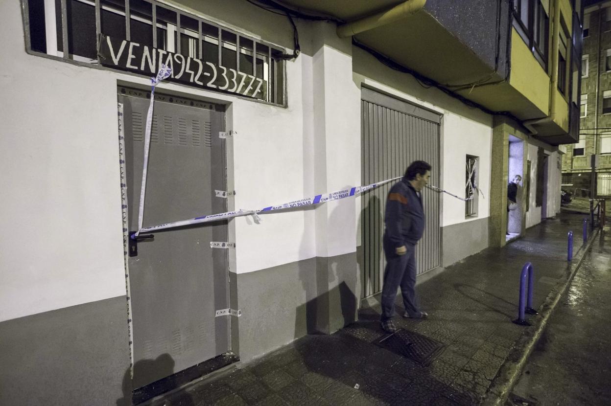 Vista exterior del local propiedad de la víctima en el que se produjeron los hechos que se juzgan a partir de hoy. 