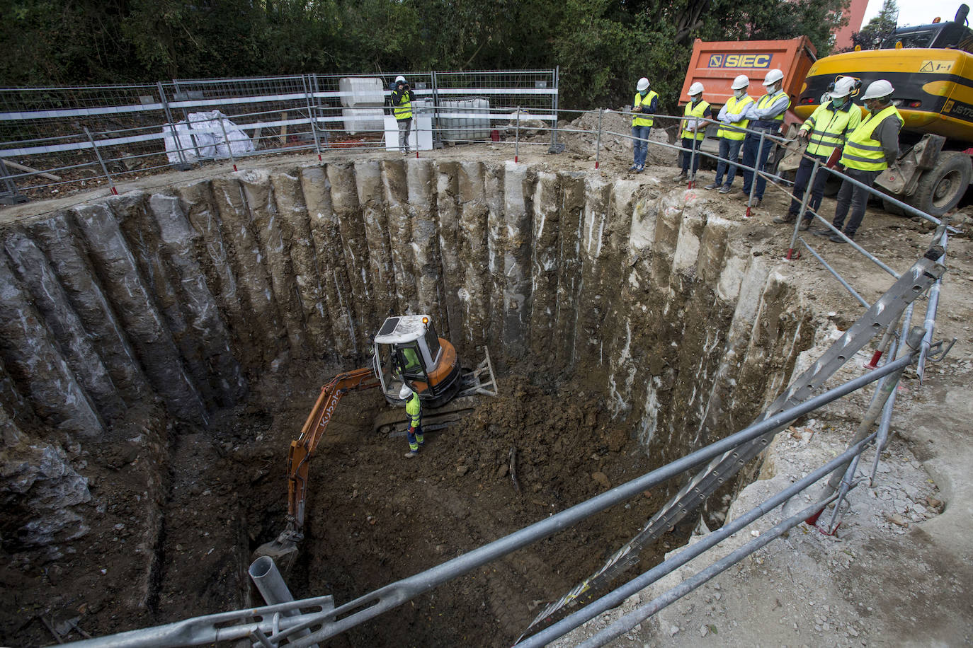 El túnel que quiere volver a abrirse ahora se inauguró en su día para los tranvías. De Tetuán a El Sardinero