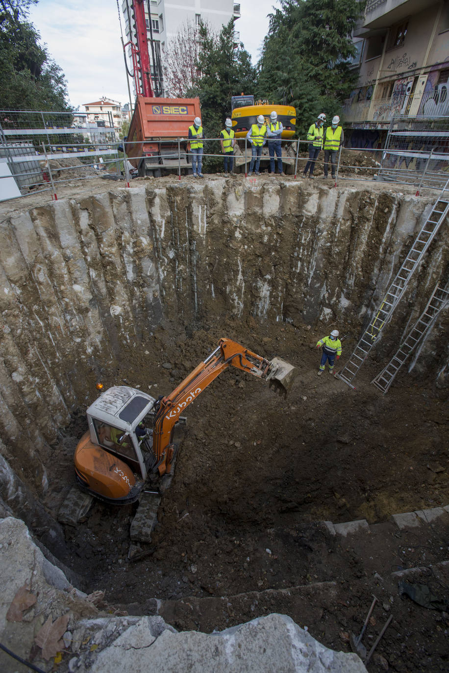 El túnel que quiere volver a abrirse ahora se inauguró en su día para los tranvías. De Tetuán a El Sardinero