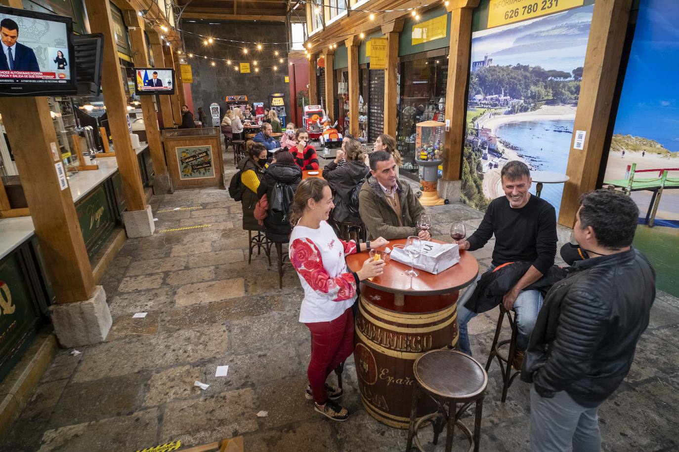 Fotos: Toque de queda