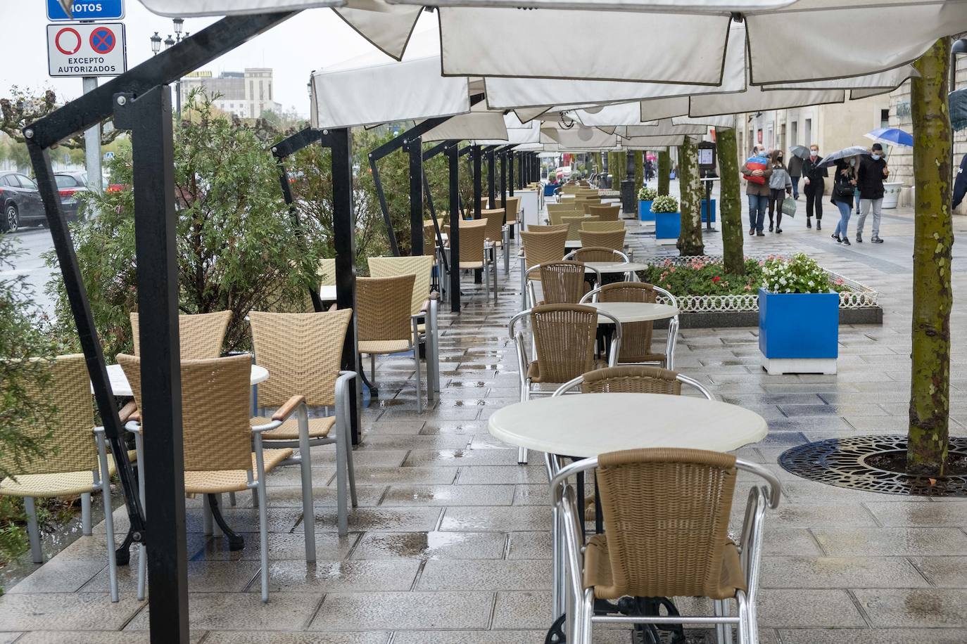 Fotos: Toque de queda