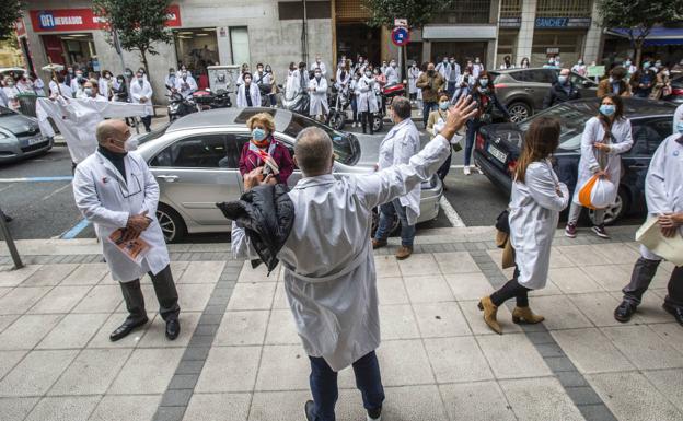 Imagen. Otro momento de la concentración.