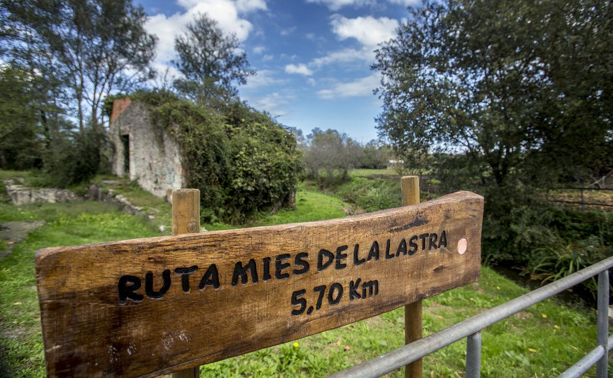 Barrrio de La Lastra, en Escalante.