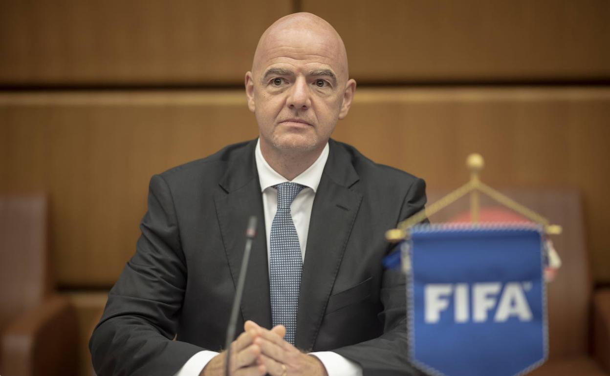 Gianni Infantino, presidente de la FIFA. 