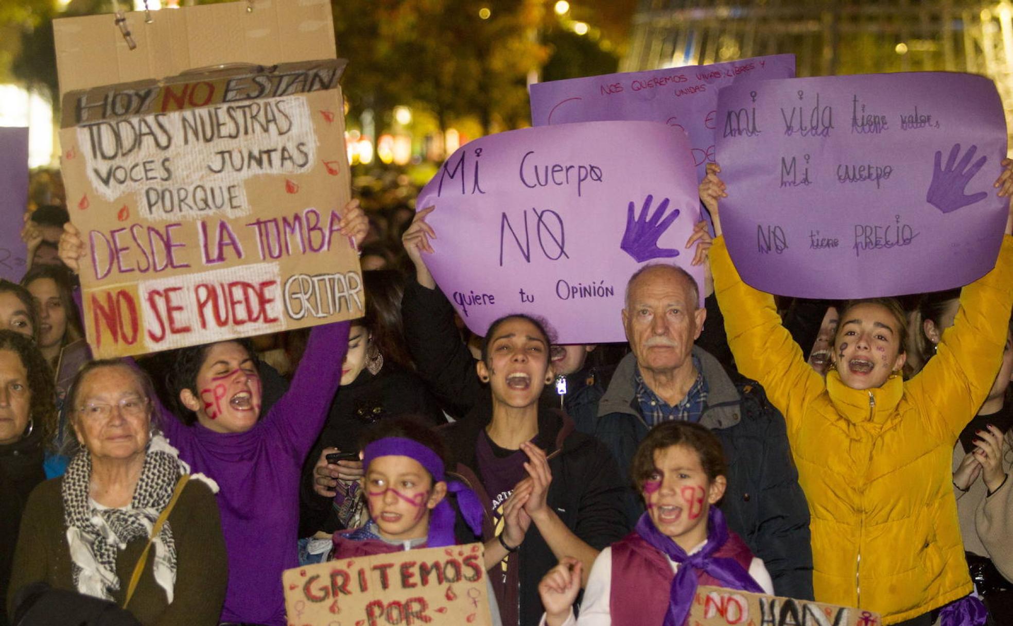 Imagen de archivo de la manifestación del año pasado 