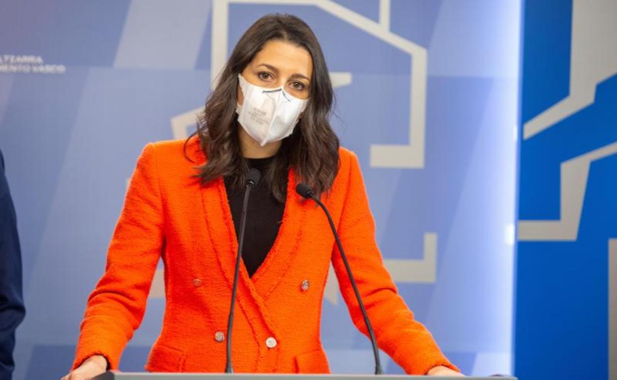 Inés Arrimadas, presidenta de Ciudadanos. 