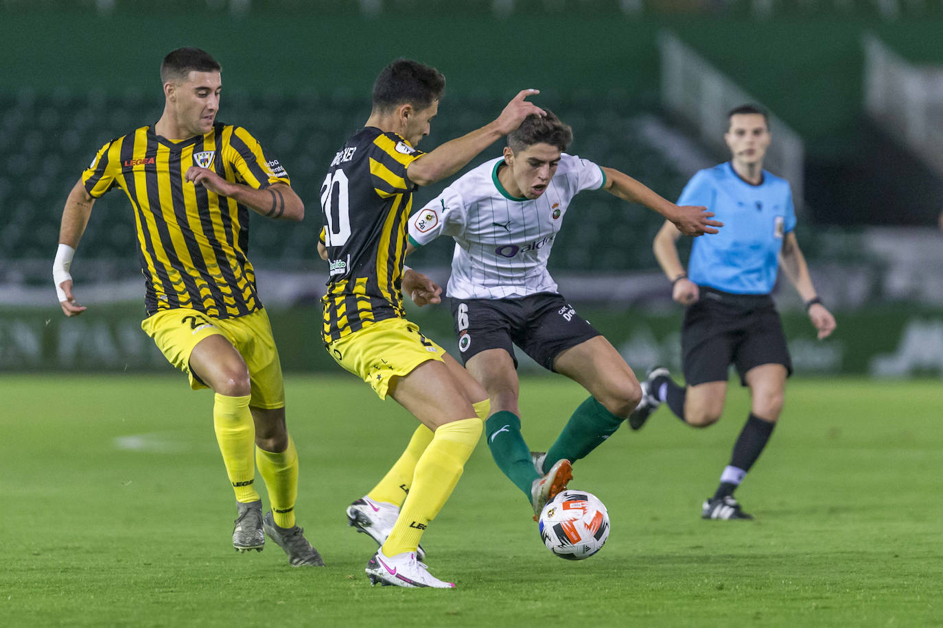 Las mejores imágenes del Racing-Barakaldo