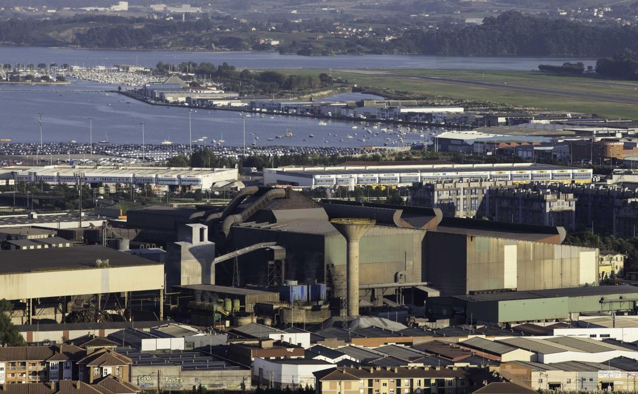 La fábrica de Global Steel Wire en Santander es uno de los referentes de la industria en Cantabria. ROBERTO RUIZ