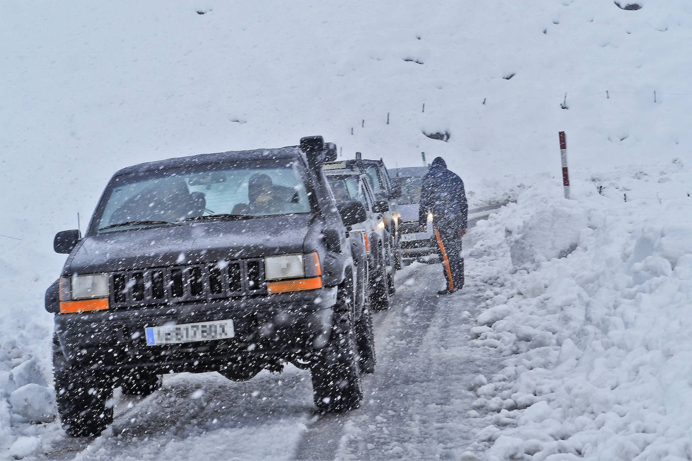 Fotos: La nieve cubre Campoo