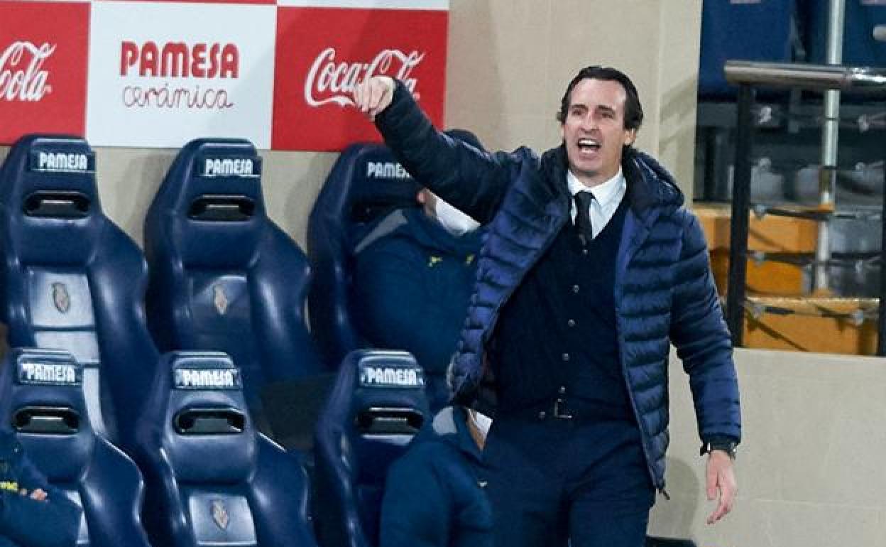 Unai Emery, entrenador del Villarreal. 