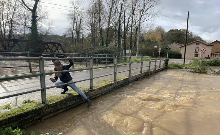 Imágenes que deja el temporal Ernest en Cantabria