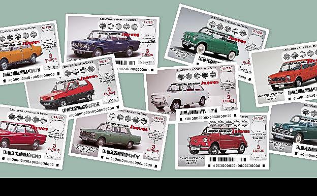 Los coches más icónicos de Seat son ya coleccionables de Lotería