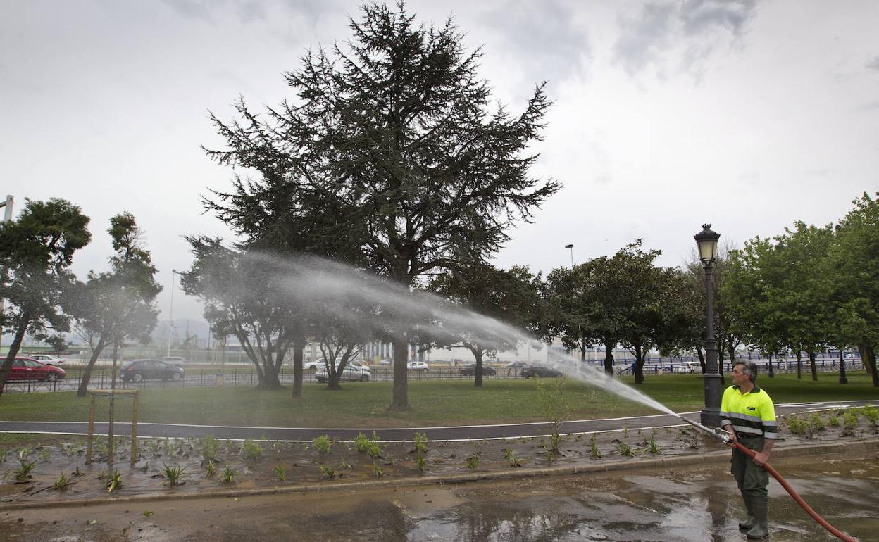 Igual asegura que hay un «control financiero» en el contrato de Parques y Jardines