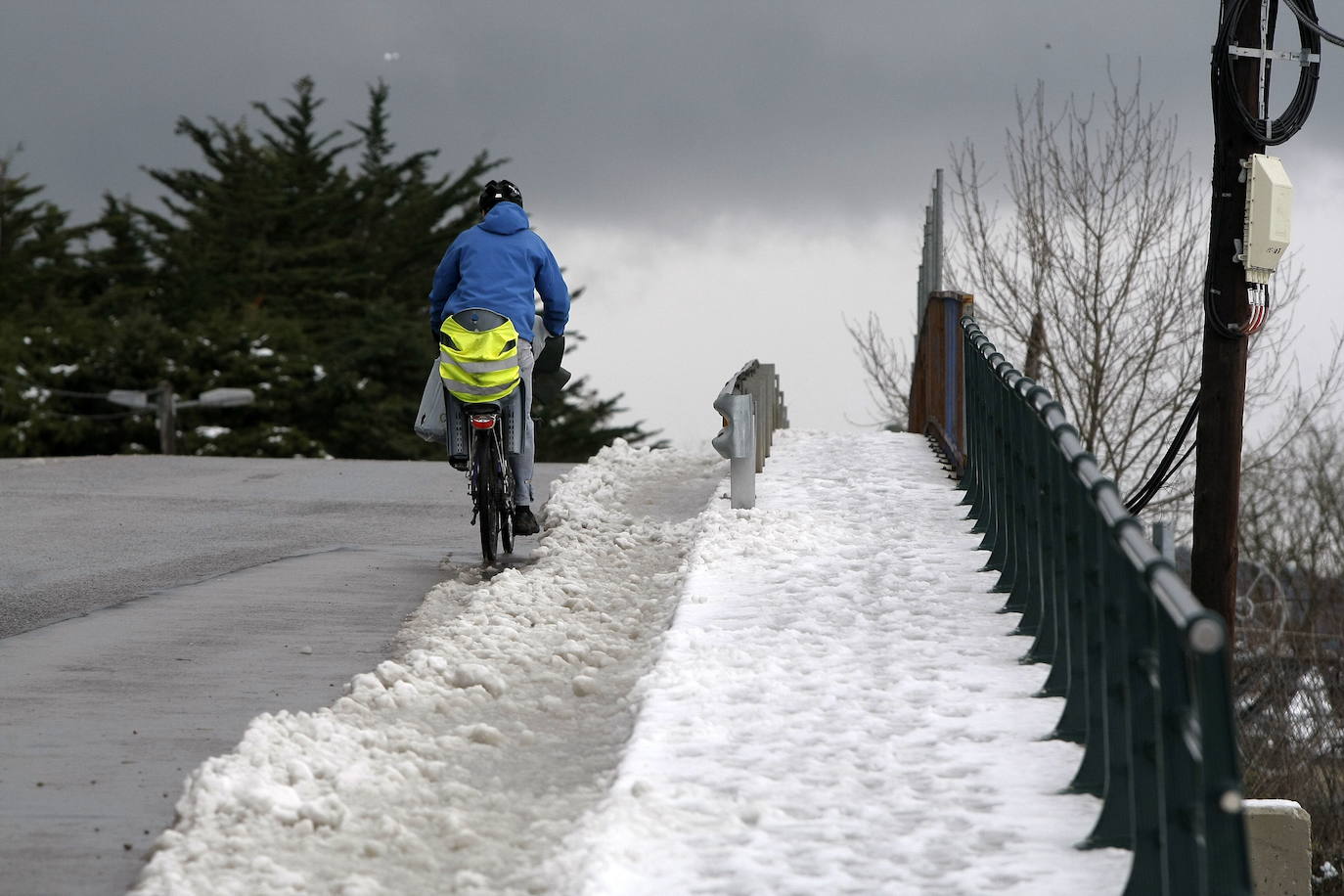 Febrero de 2015. Nevada en Torrelavega.