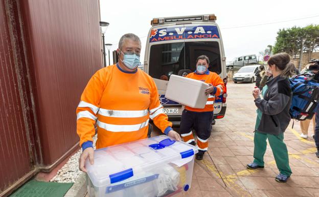 Padre Menni, Santa Lucía, Asilo San José y CAD de Laredo serán los siguientes en vacunarse