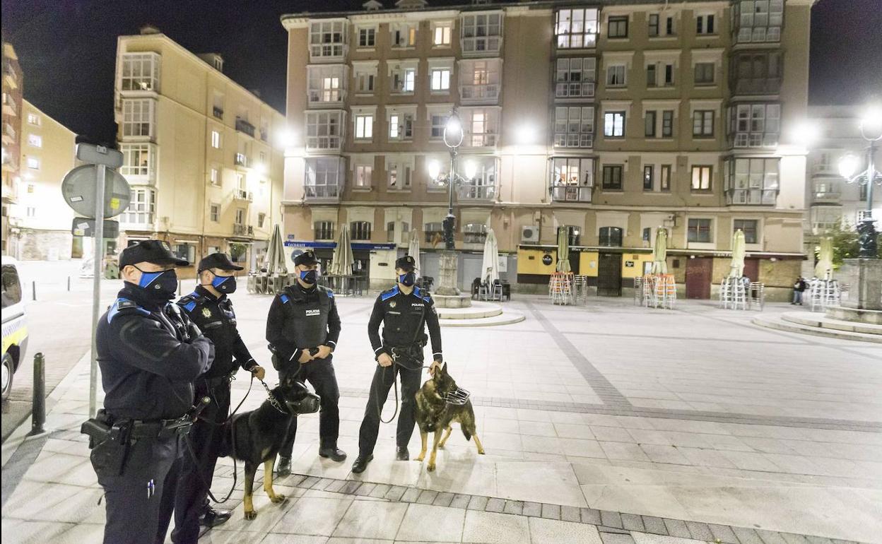 Operativo policial desplegado en Santander días atrás.