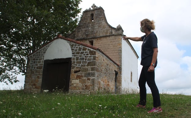 Estado de la ermita hasta este verano, antes de que comenzara el proyecto de restauración 