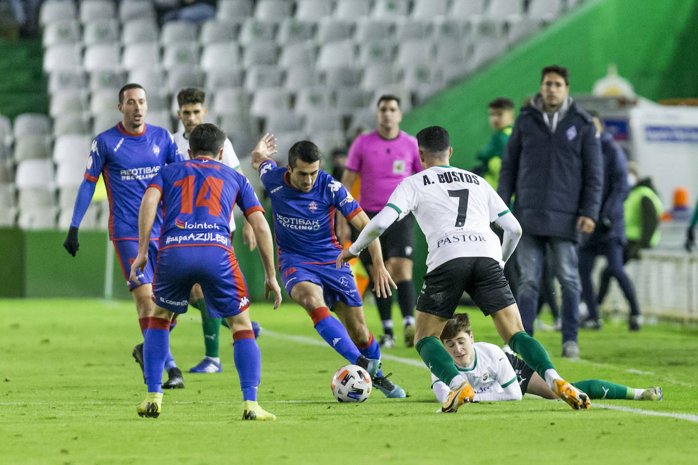 Las mejores imágenes del partido Racing-Amorebieba