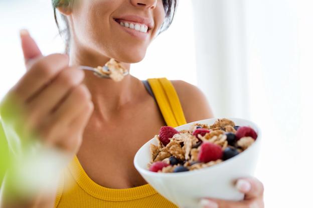 Una buena dosis de frutas y cereales.