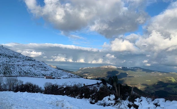 La nieve llega a Las Nieves.