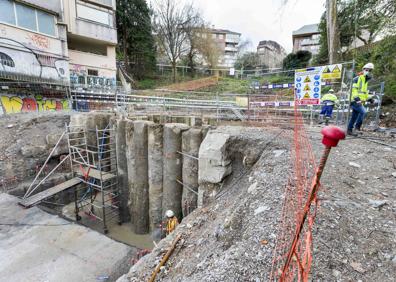 Imagen secundaria 1 - La boca norte del túnel de Tetuán, al descubierto