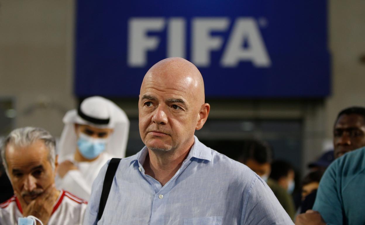 Gianni Infantino, presidente de FIFA.