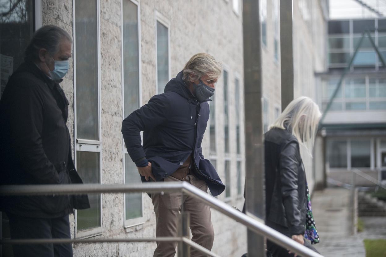 Jacobo Vidal, durante su visita a Las Salesas el 16 de noviembre. 