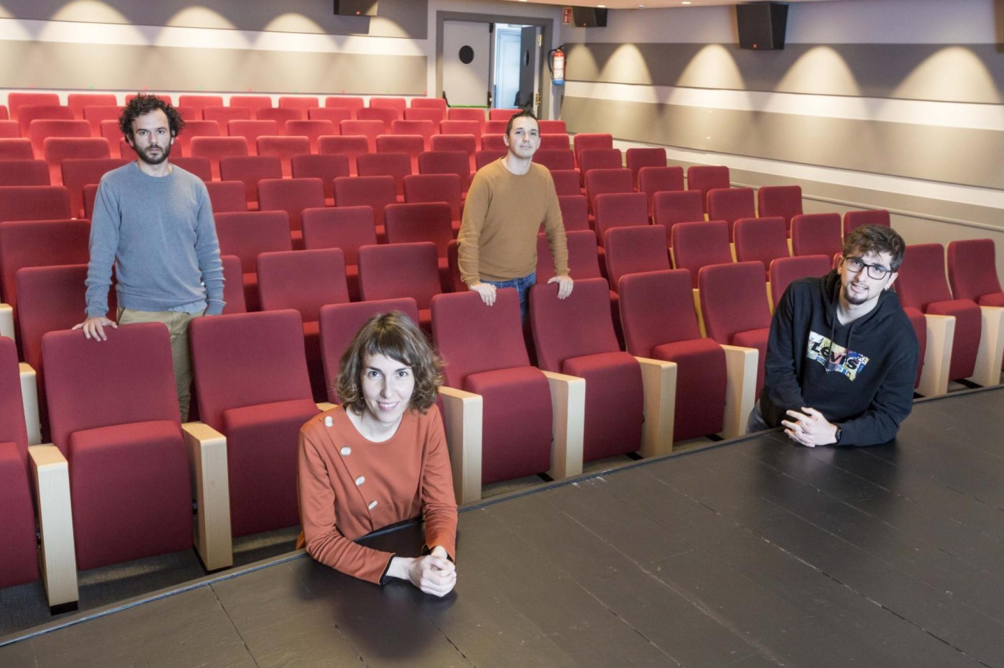 Los trabajos de Aitor Sánchez, Marta Solano, Nacho Solana y Alberto Blanco han sido seleccionados en 'Cantabria en corto'. roberto ruiz