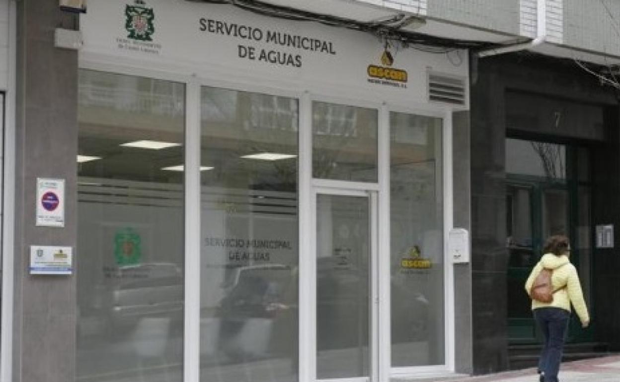 Oficina del Servicio Municipal de Aguas en Castro.