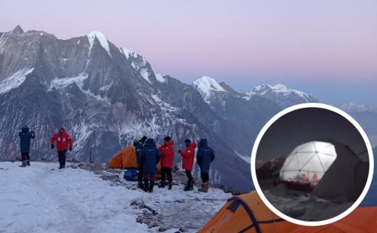 La expedición de Txikon prepara el ataque a la cumbre al final de esta semana o principios de la que viene