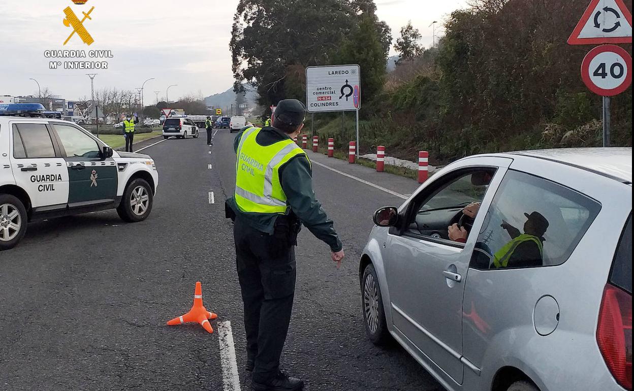 Imagen del control montado en Laredo.