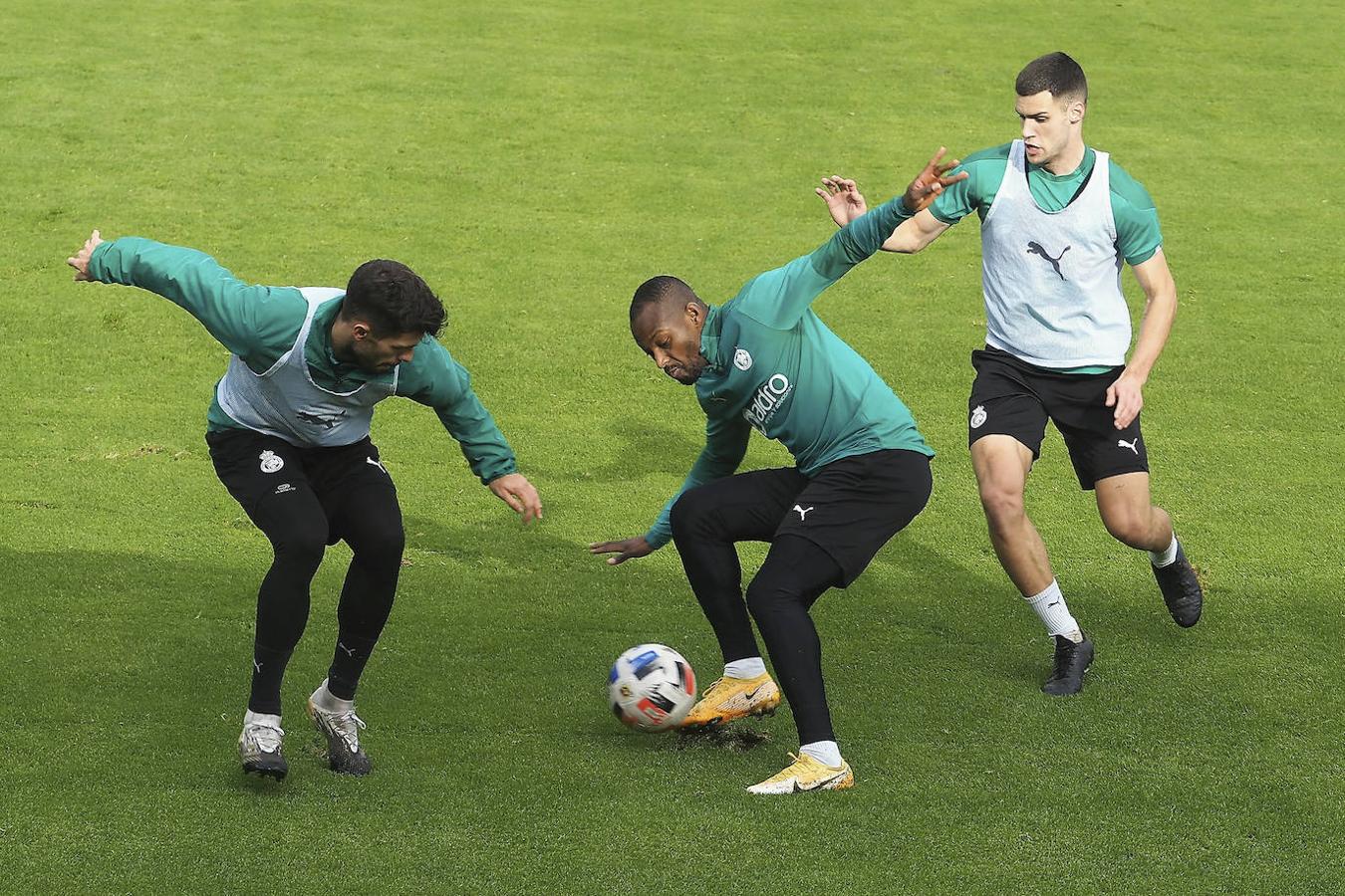 Fotos: Primer entrenamiento de Gerson en La Albericia