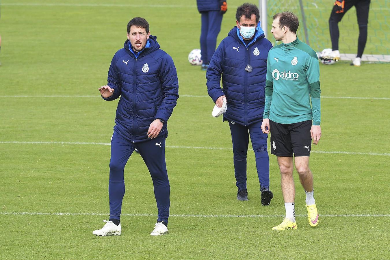 Fotos: Primer entrenamiento de Gerson en La Albericia