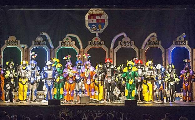 Imagen. Así fue la fase preliminar del Concurso de Murgas del Carnaval de Santoña de 2020.