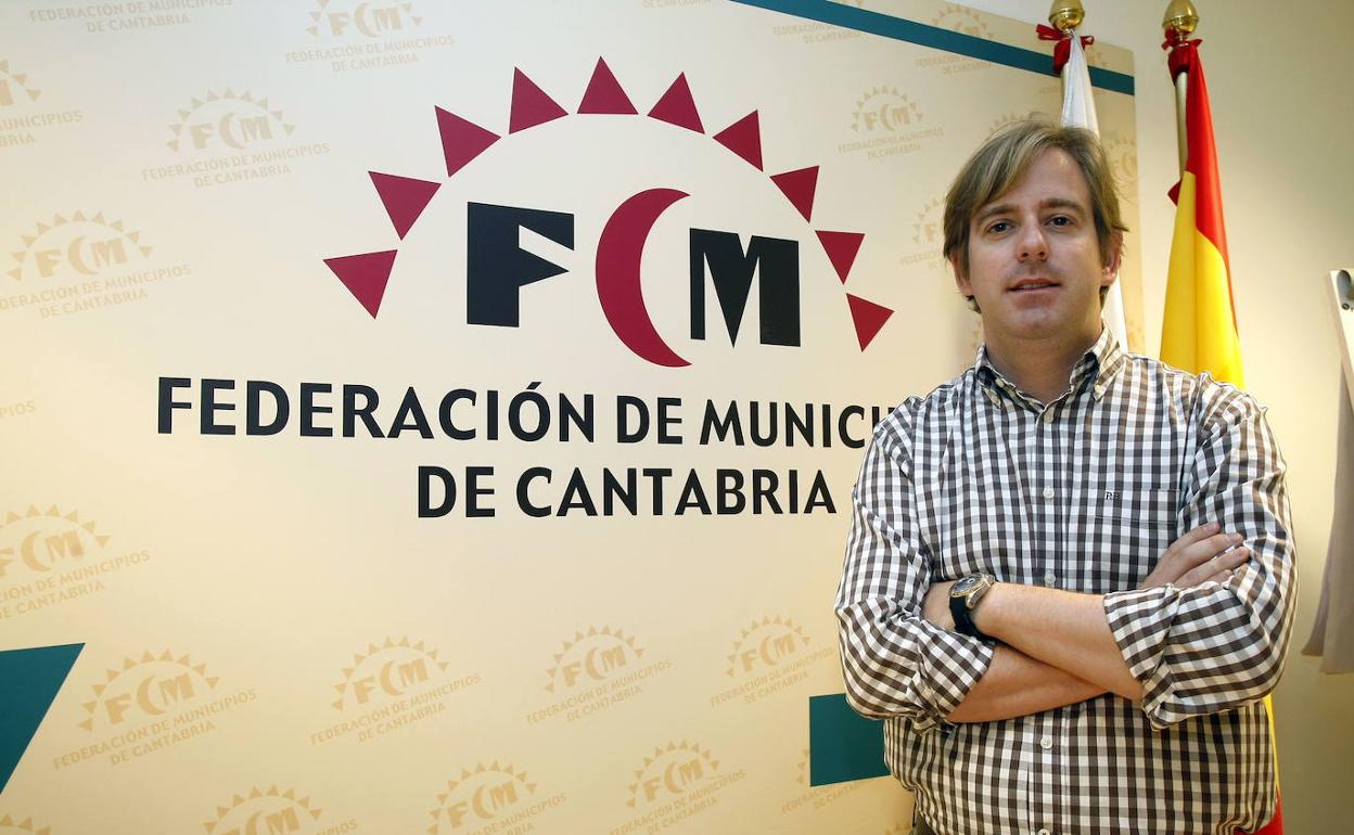 Pablo Diestro, presidente de la Federación de Municipios de Cantabria.