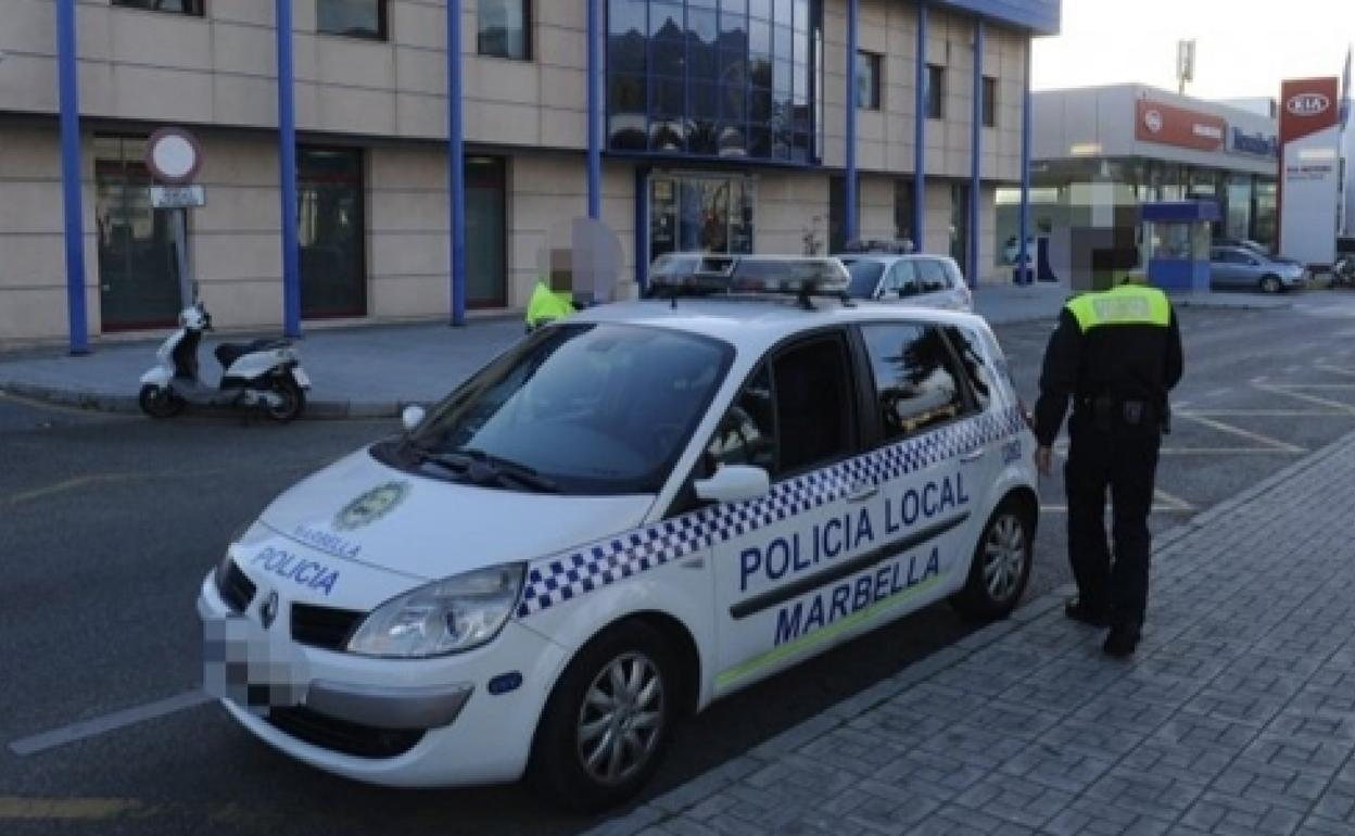 Policía Local de Marbella.