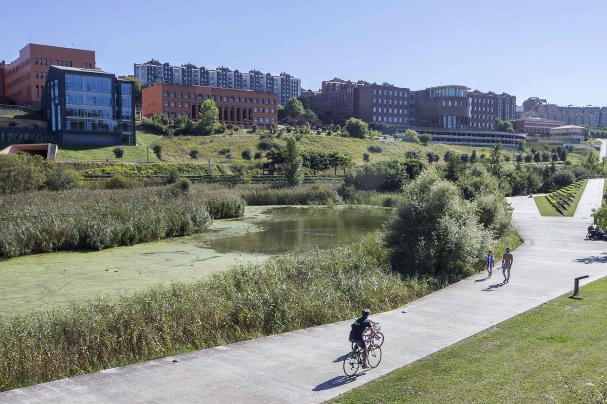 El parque de Las Llamas ha evolucionado hacia la sostenibilidad en los últimos años, un paso importante de cara a la posible candidatura. 