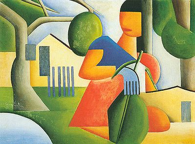 Imagen - El cuadro 'A caipirinha' de Tarsila do Amaral (1886-1973) fue subastado en diciembre de 2020 por 11,3 millones de dólares. 