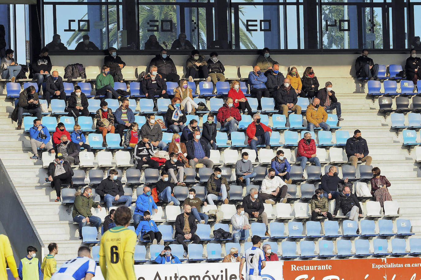 El público regresó al Malecón para asistir al empate entre Gimnástica y Tropezón