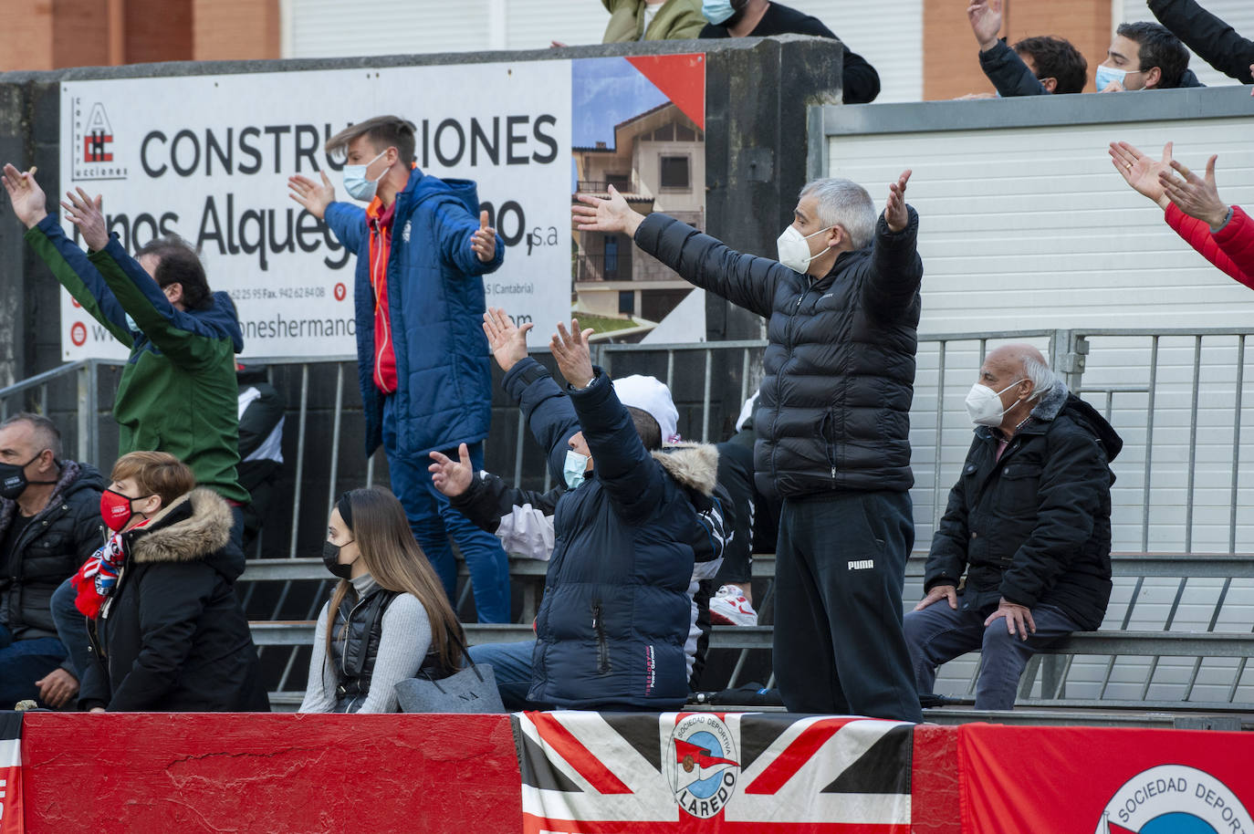 Imágenes del partido Laredo-Portugalete