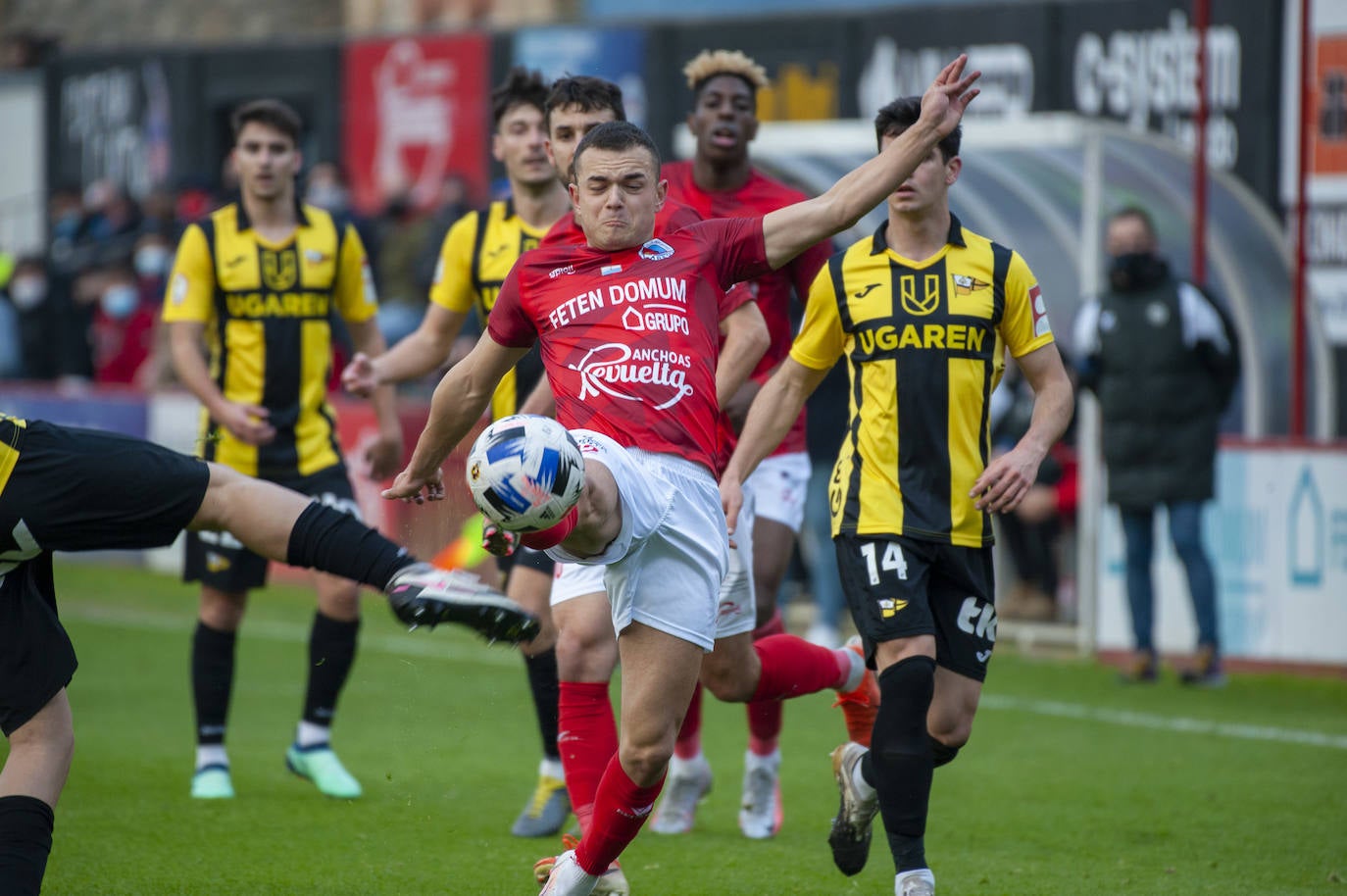 Imágenes del partido Laredo-Portugalete