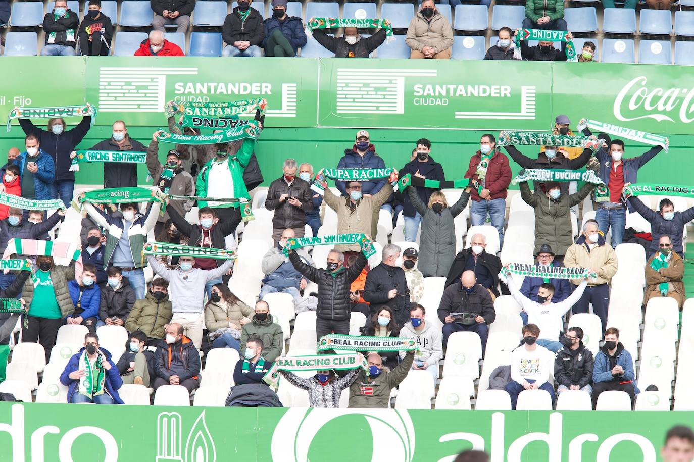 Fotos: Las imágenes del Racing- Real Sociedad B