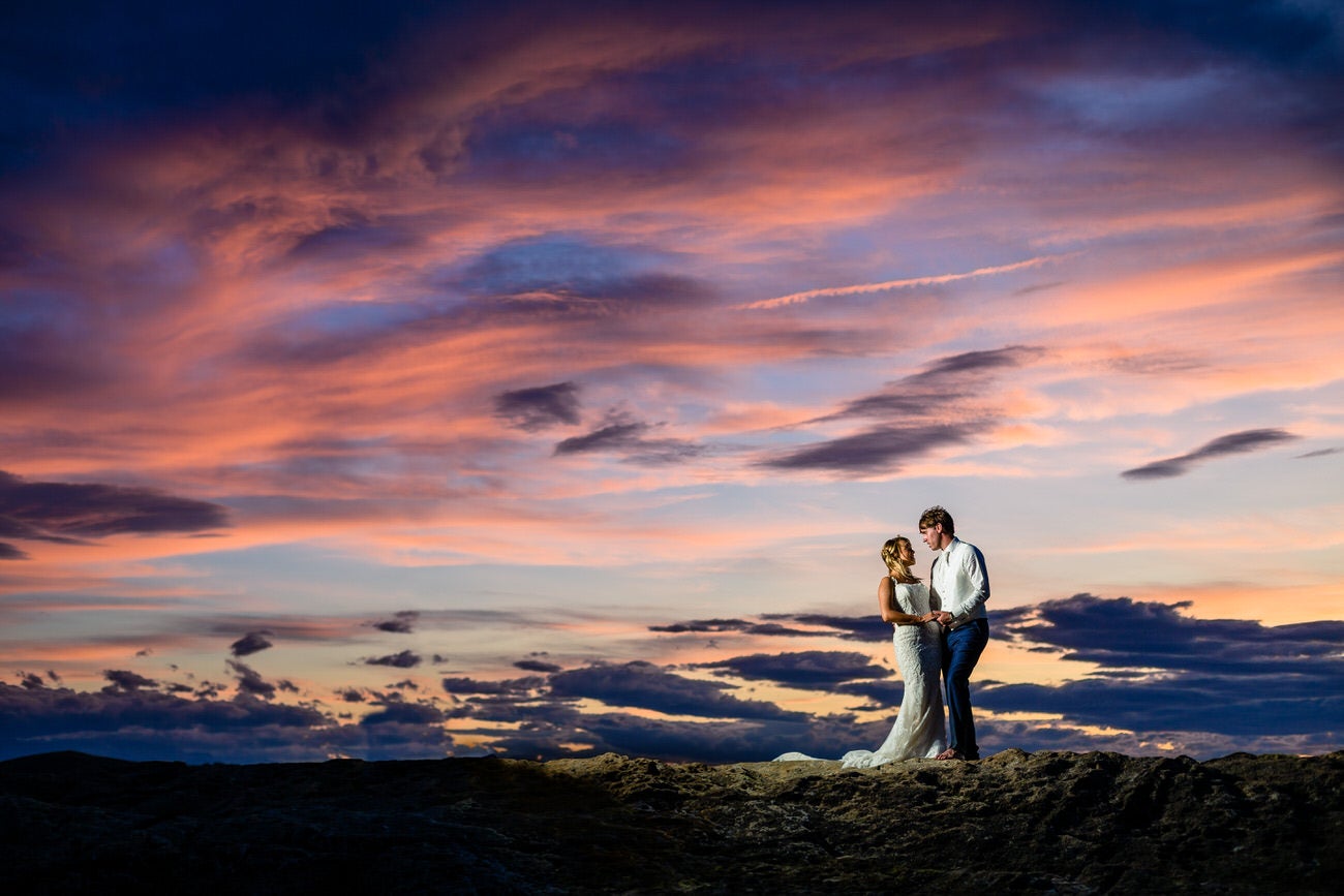 El amor con las nubes como cómplices.