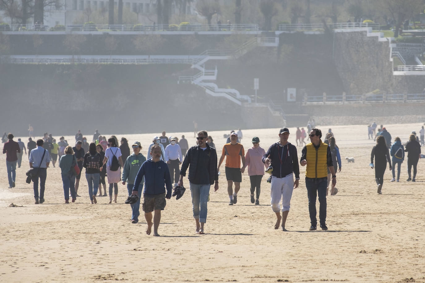 Fotos: Buen fin de semana para pasear por la playa y disfrutar de la región