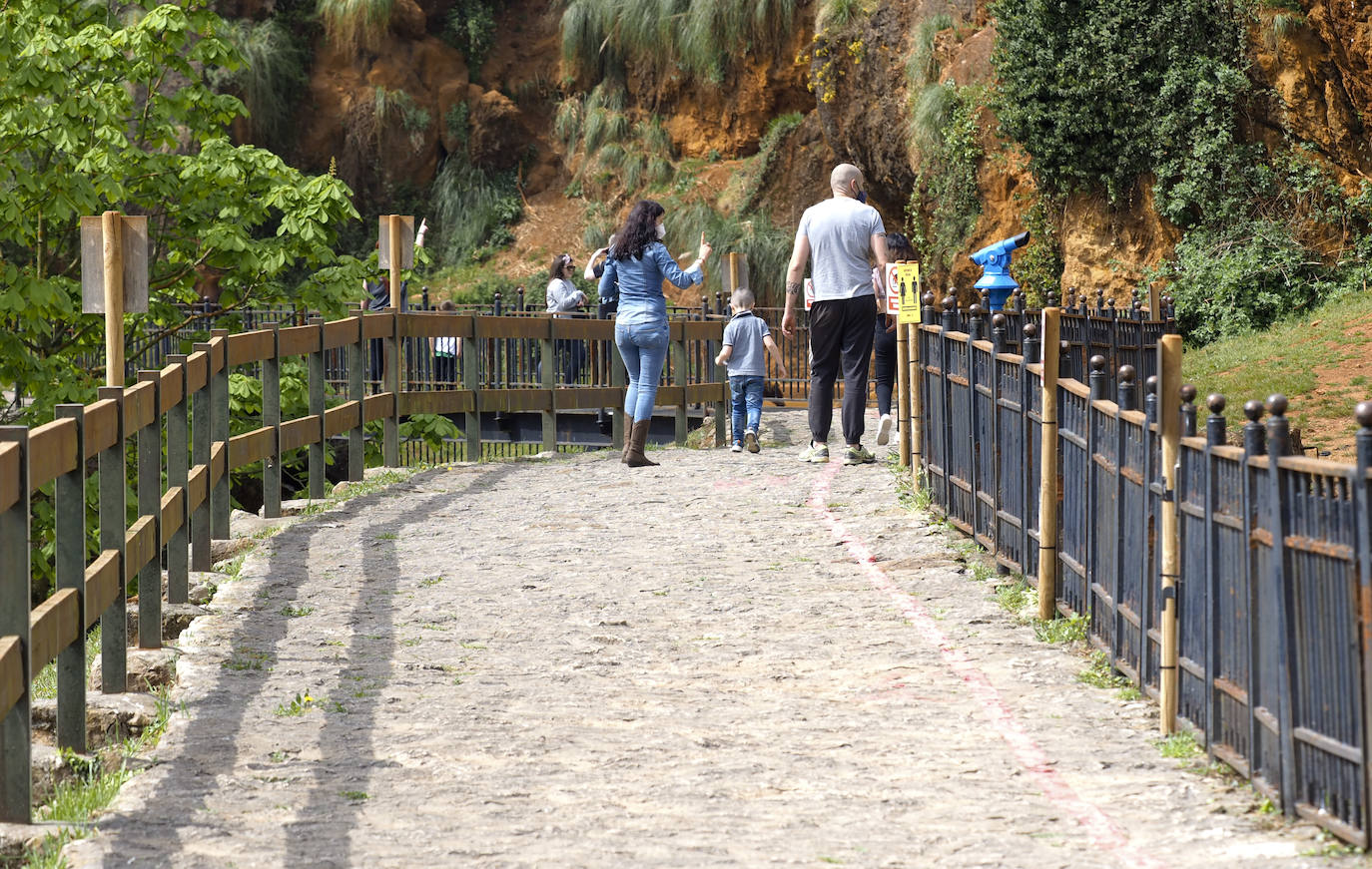 Fotos: Un Parque de Cabárceno desangelado en plena Semana Santa