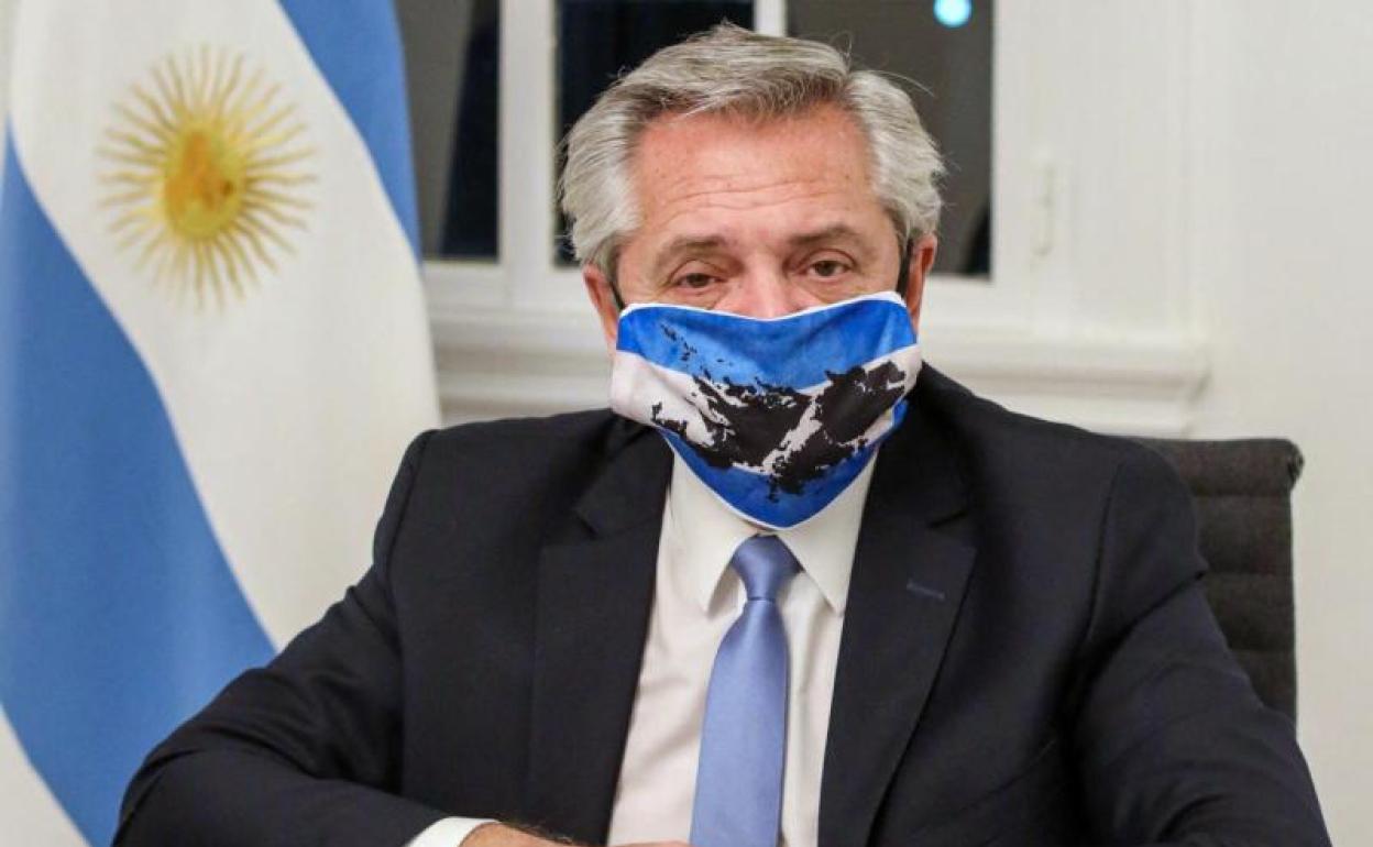 Alberto Fernández, presidente de Argentina. 